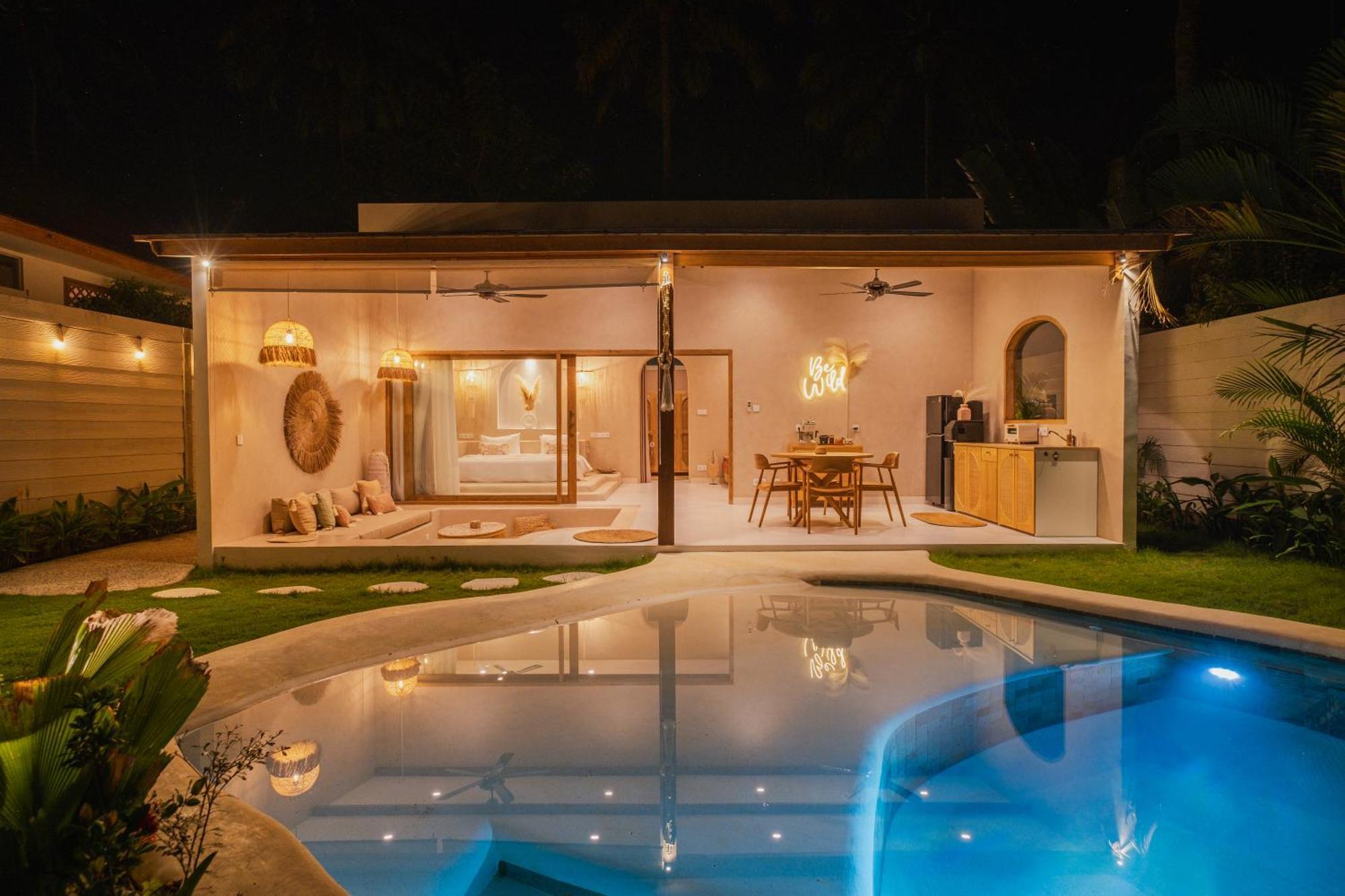 Gili Boho Villas - Aesthetic Private Pool Villas Gili Trawangan Buitenkant foto
