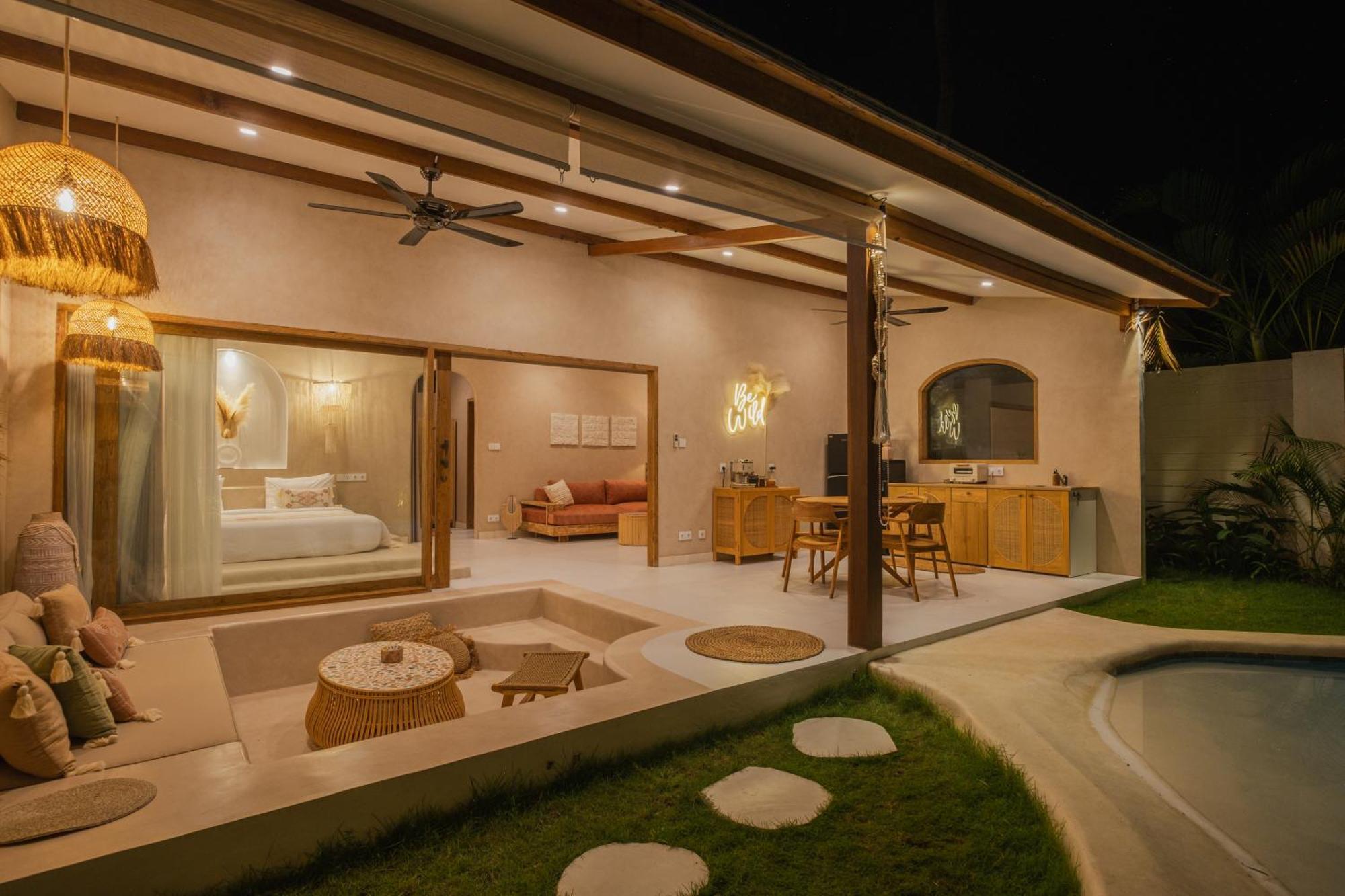 Gili Boho Villas - Aesthetic Private Pool Villas Gili Trawangan Buitenkant foto