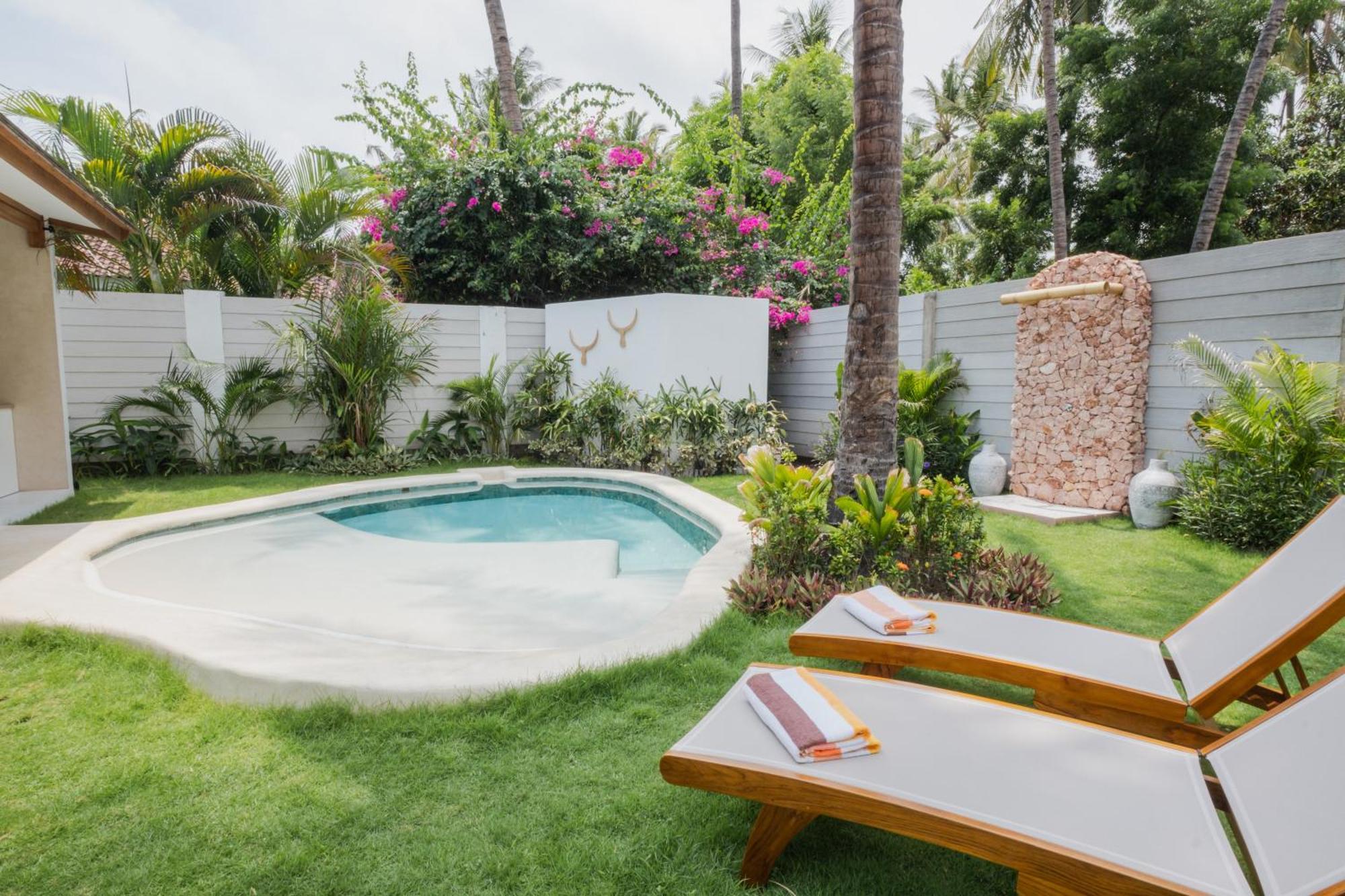 Gili Boho Villas - Aesthetic Private Pool Villas Gili Trawangan Buitenkant foto
