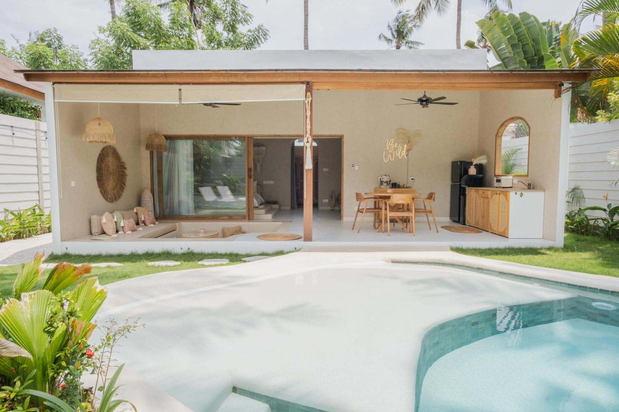 Gili Boho Villas - Aesthetic Private Pool Villas Gili Trawangan Buitenkant foto