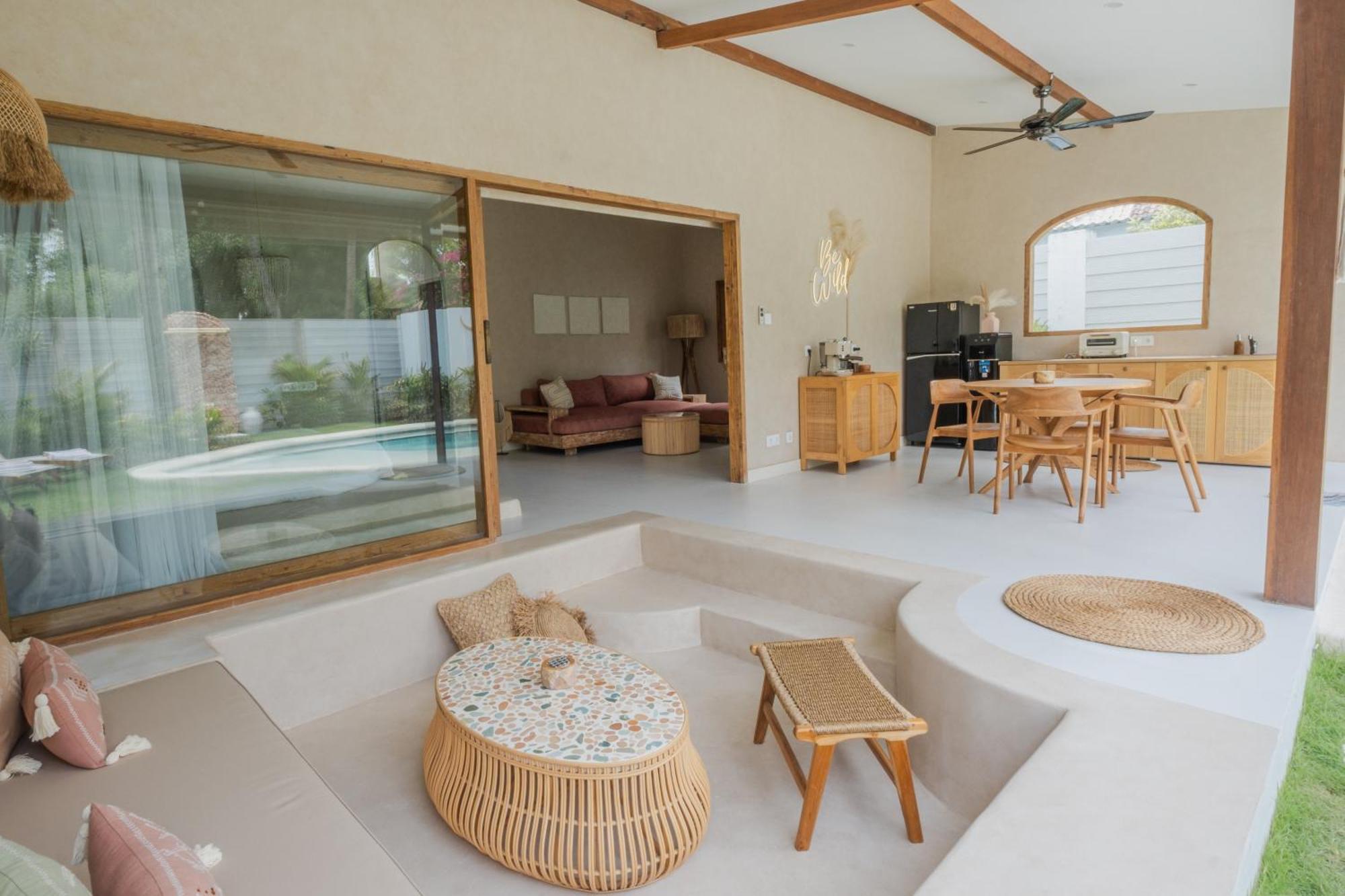 Gili Boho Villas - Aesthetic Private Pool Villas Gili Trawangan Buitenkant foto